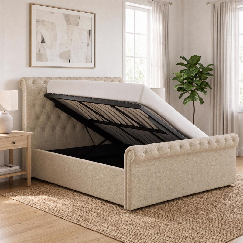 Upholstered Ottoman Bed