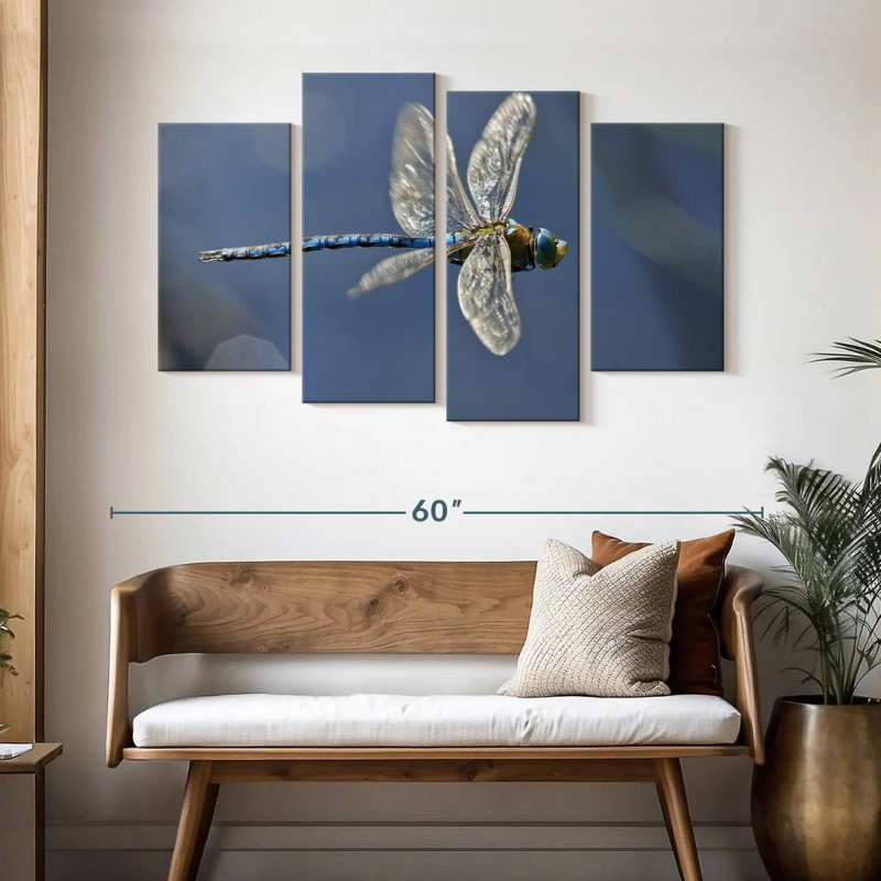 Brampt Flying Emperor Dragonfly, 32"H x 52"W