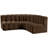 Hirah Upholstered Curved Sectional Reversible-89266563