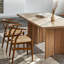Gunnur Mid-Century Solid Wood Dining Chair-1718498320