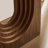 Narrow Console Table with Unique Loopback Design-819735462