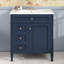 Ensemble de meuble-lavabo avec lavabo, 2 tiroirs et un tiroir basculant-2135191330