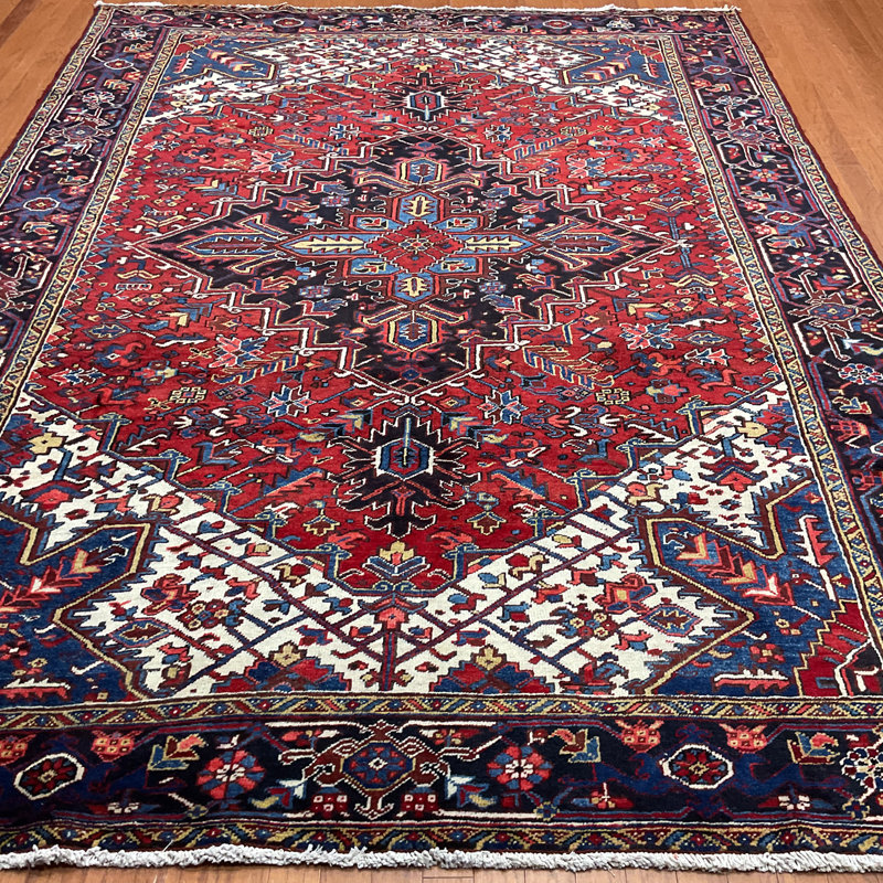 Tapis rectangulaire en laine