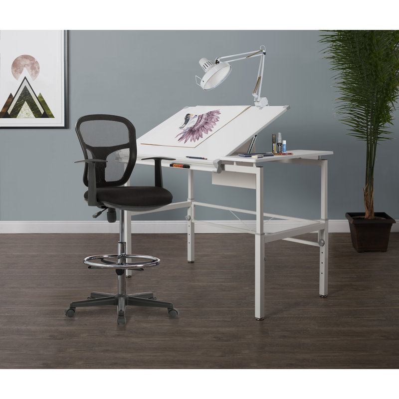Ninth Avenue Polyester Blend Drafting Chair