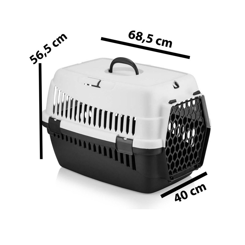 Boîte de transport pour animaux, H 15,75 po x l 22,28 po x P 15,75 po, Turquoise