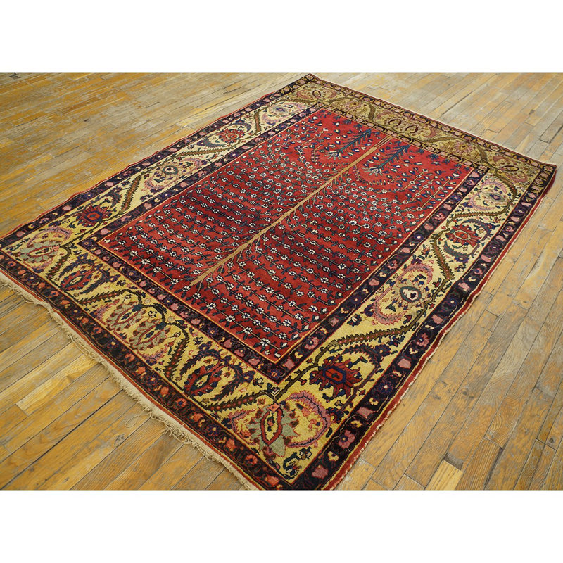 Hand Knotted Wool Geometric Area Rug