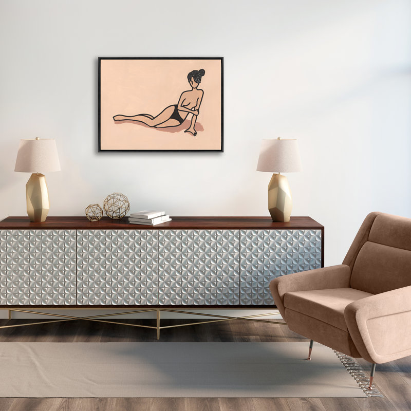 Relaxed Figure III Print by Ryan Brown, 25.5" H x 33.5" W