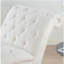 Chaise longue sans accoudoirs touffetée