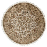 Oriental Area Rug in Gold