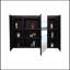Miroir 36x26 pouces à DEL noir