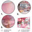 «Pink Patisserie Paradise Accents With Red», ensemble de reproductions d'art mural-107194626-107194628