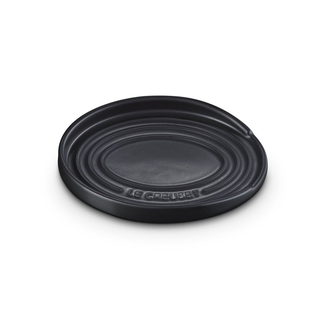 Le Creuset Stoneware Oval Spoon Rest Matte Black, 71507150000099 - Image 5