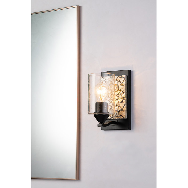 Meuble-lavabo 1 lumière Faubourg Bocage, Bronze foncé