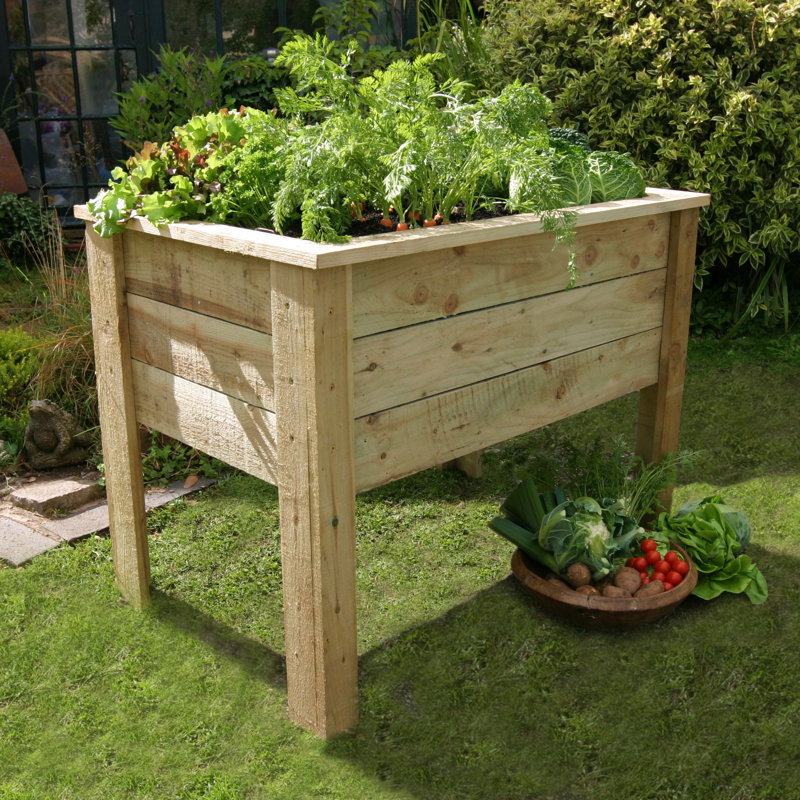 Angelo Wood Raised Garden Bed