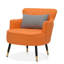 Chaise d'appoint rembourrée avec coussin Bettyanne-2042089212