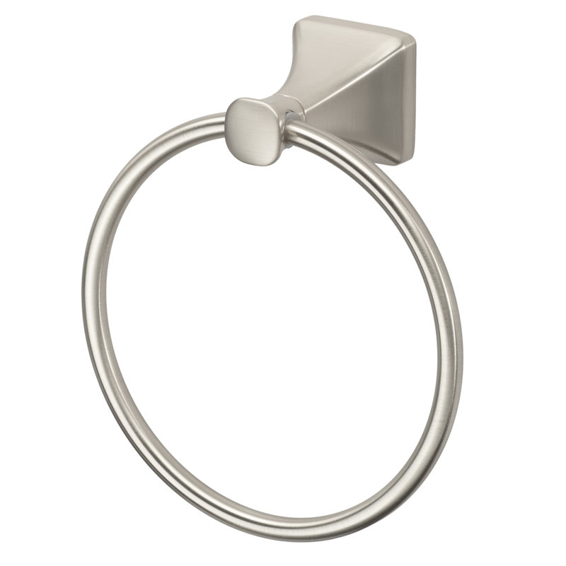 Monterrey Towel Ring, Satin Nickel