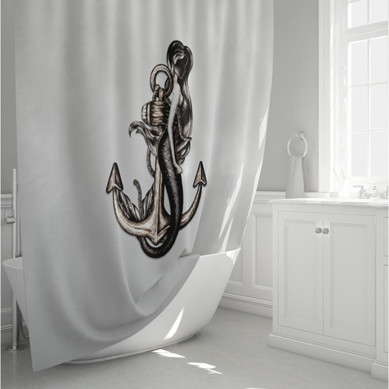 Letourneau Shower Curtain, 72" H x 70" W