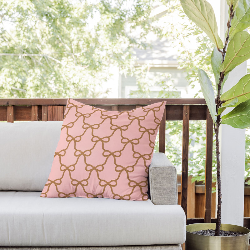 Coussin décoratif en corde Design by Spark Ribbon, 20 po x 20 po
