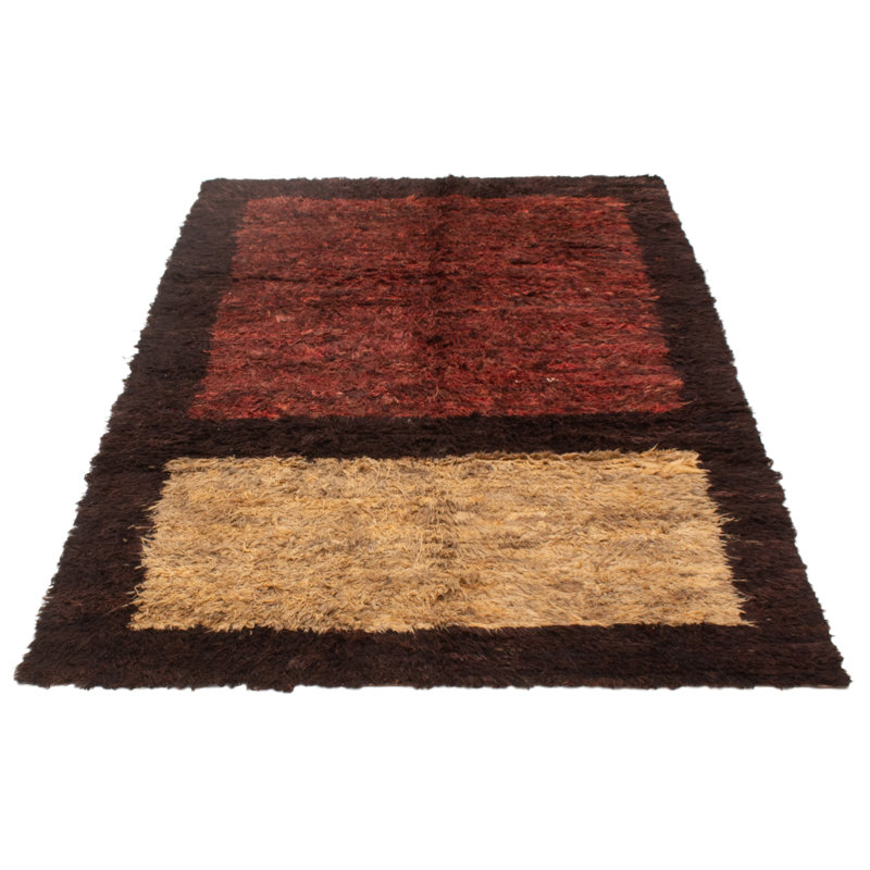 Tapis rouge Finest Peshawar Ziegler 6 pi 1 po x 8 pi 9 po