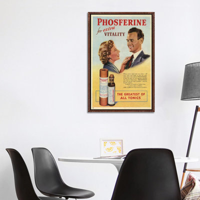 1950s Phosferine Magazine Advert by The Advertising Archives - Gallery-Wrapped Canvas Giclée on Canvas