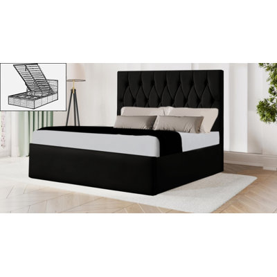 Upholstered Ottoman Storage Bed