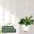 3-Pack Macrame Plant Hangers + Self-Watering Pots, Indoor-Outdoor Ceiling Holders for Home Garden Balcony Decor