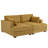 Bentura Corduroy Modular Sleeper Sofa with Throw Pillows-93845554