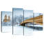 Pont de Marchelle Central Park en hiver-108835116