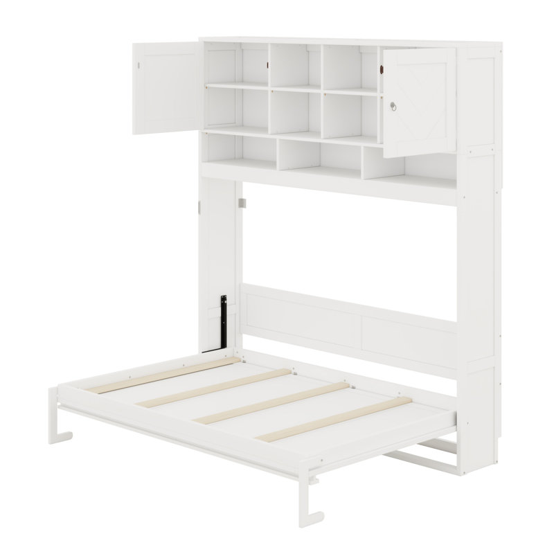 Lit escamotable moderne avec beaucoup de rangement