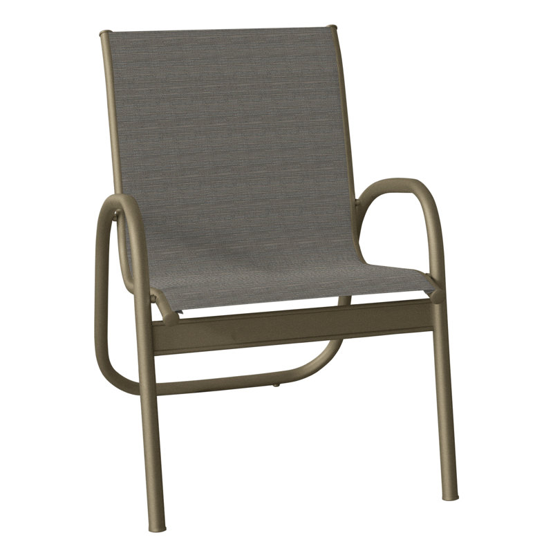 Fauteuil de patio Gardenella, Bois de plage texturé, Recueillir le charbon de bois