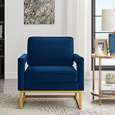 Modern Upholstered Accent Chair Leisure Chair Arm Chair