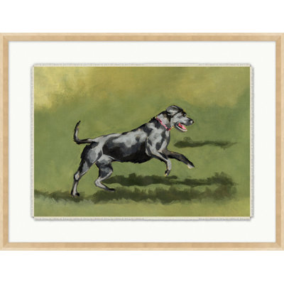 Playful Pups 1 Painting by Nathan Turner