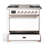ILVE Majestic II Series 36 inch Dual Fuel Range with 6 Sealed Burners, Griddle (Solid Door)-64707977-64707951