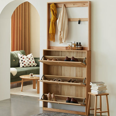 12 Pair Shoe Storage