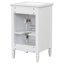 Meuble-lavabo de 20 po avec lavabo, pieds en bois massif, tablette réglable, tiroir inclinable, boutons en alliage de zinc, armoire autoportante moderne pour petite salle de bain-1312042080