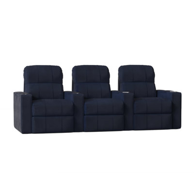 Canapé de cinéma maison (rangée de 3)