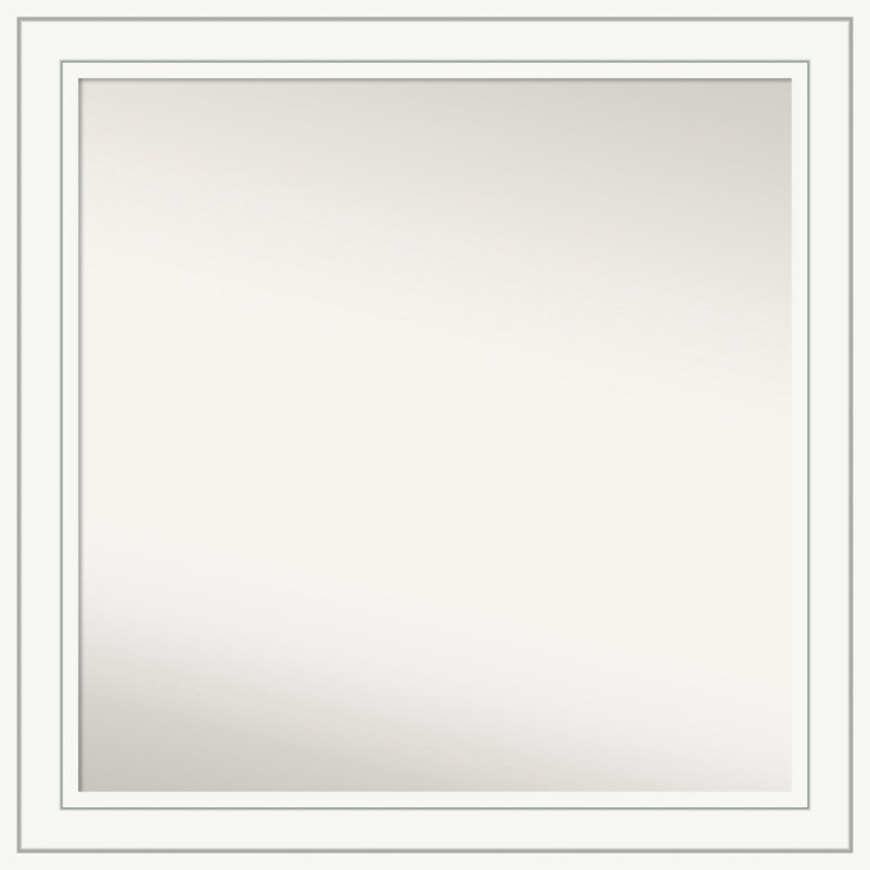 Emoni Solid Wood Wall Mirror, 31" x 31"