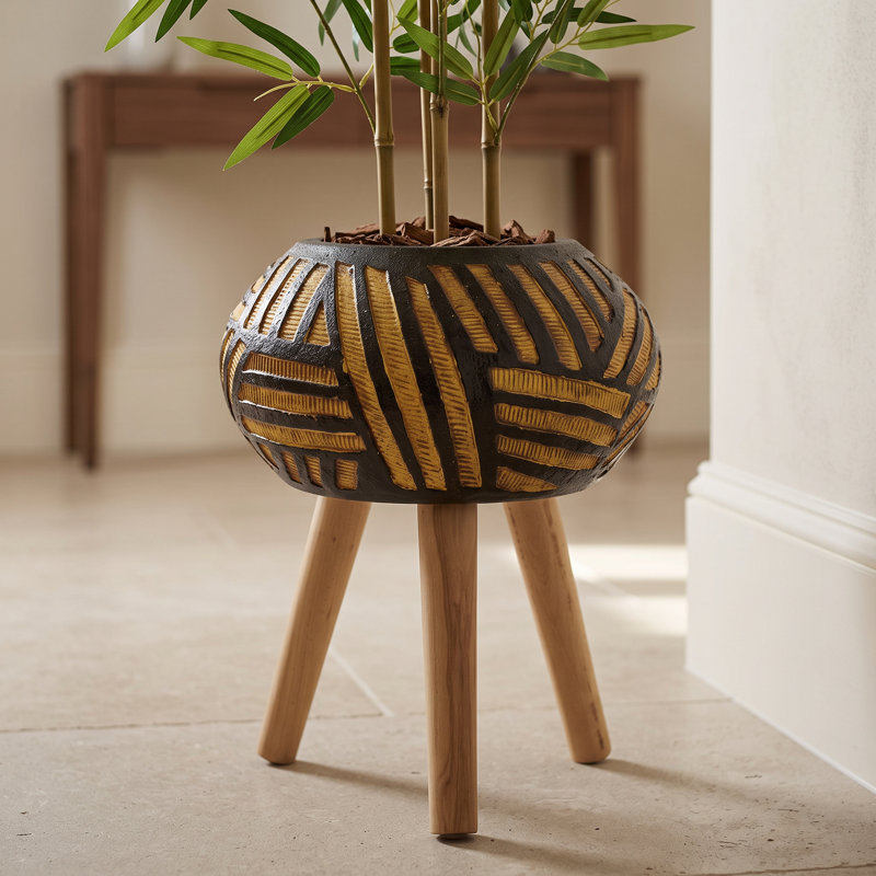 Cement Indoor Cachepot