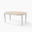 Oval Solid Wood Dining Table