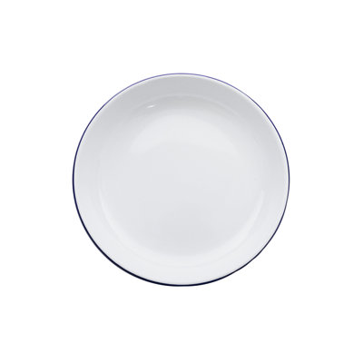 Crow Canyon Enamelware Vintage Pasta Plate