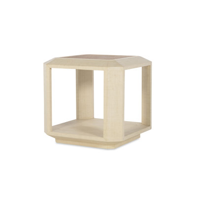 Grand Tour Oak Pedestal End Table