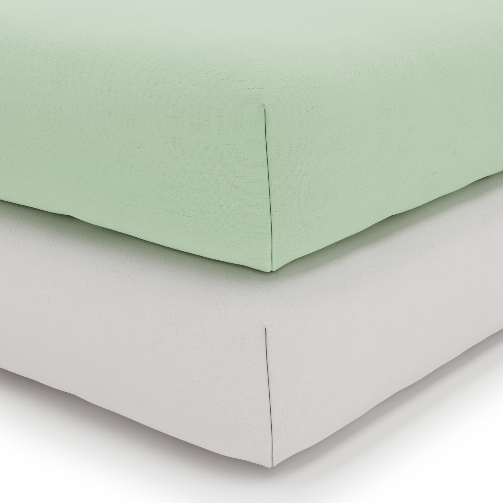 SafeFit™ Compact Fitted Crib Sheet, 24'' x 38'', White