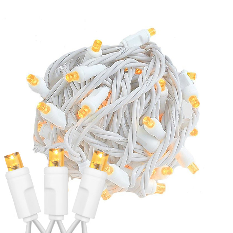 4'' LED String Lights, Amber