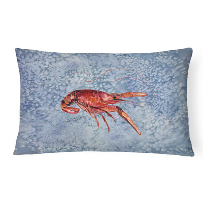 Coussin décoratif intérieur/extérieur crawfish