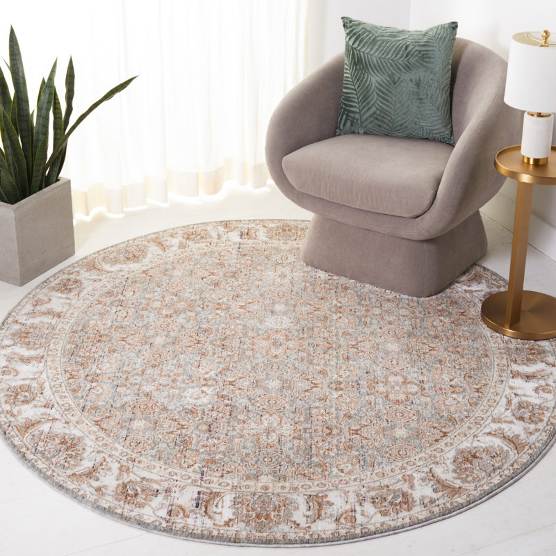 Rosemont Performance Oriental Rug, Round 6'3"