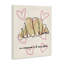 Toile chic avec croissants avec cœurs, design par Lil 'Rue-413310185
