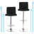 Swivel Upholstered Adjustable Height Counter Stool