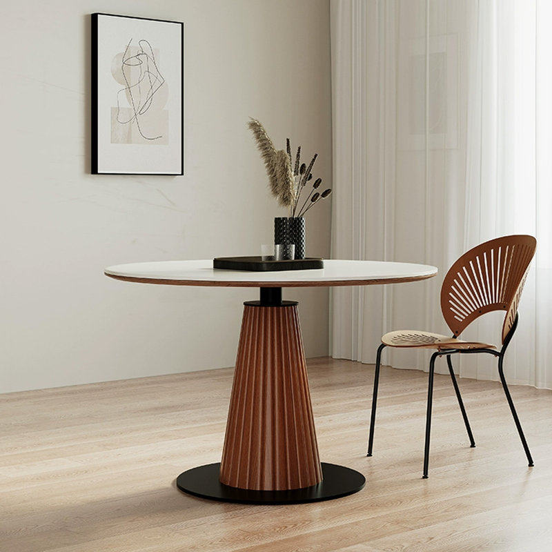 Table de salle à manger, H 29,53 po x L 43,31 po x l 43,31 po