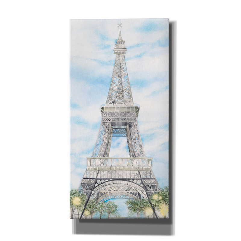 Sur toile, H 24 po x l 12 po x P 0,75 po