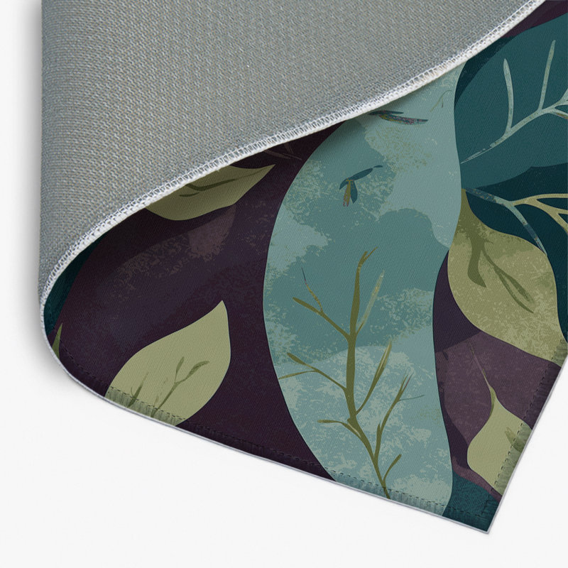 Tapis intérieur et extérieur Moonlit Silhouettes, Rectangle 1 pi 6 po x 2 pi 6 po
